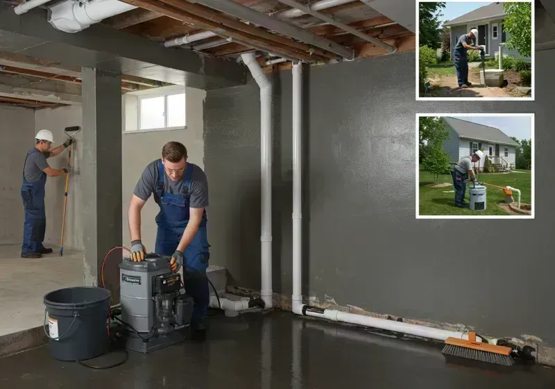 Basement Waterproofing and Flood Prevention process in Bardstown, KY